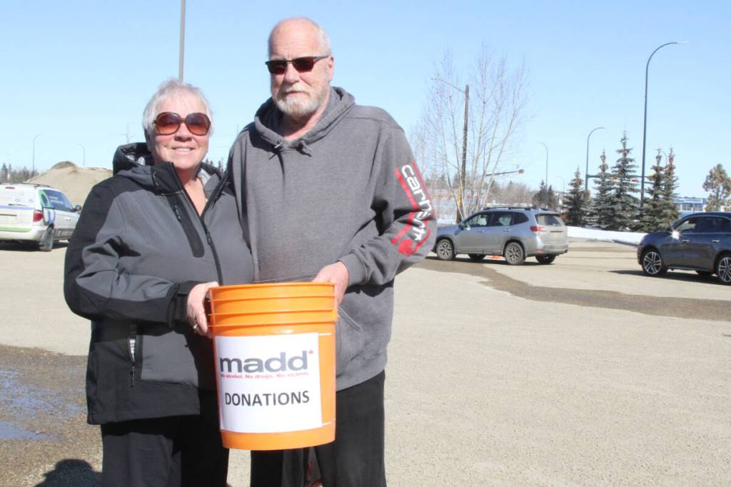 Yvette Kalan (left) was recently named MADD Canada’s 2025 Volunteer of the Year. (Advocate file photo)