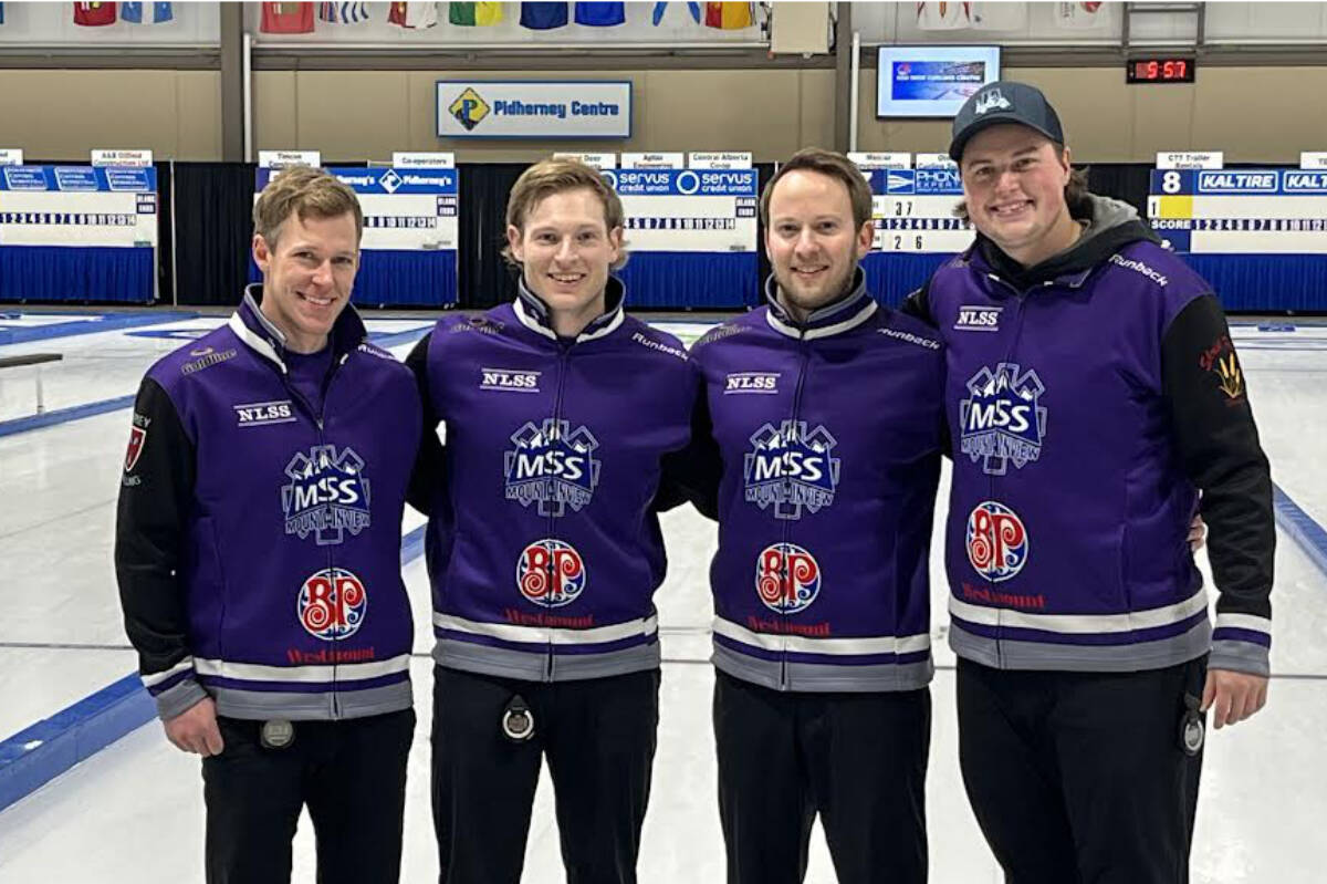 Edmonton’s Team Van Amsterdam wins men’s Red Deer Curling Classic