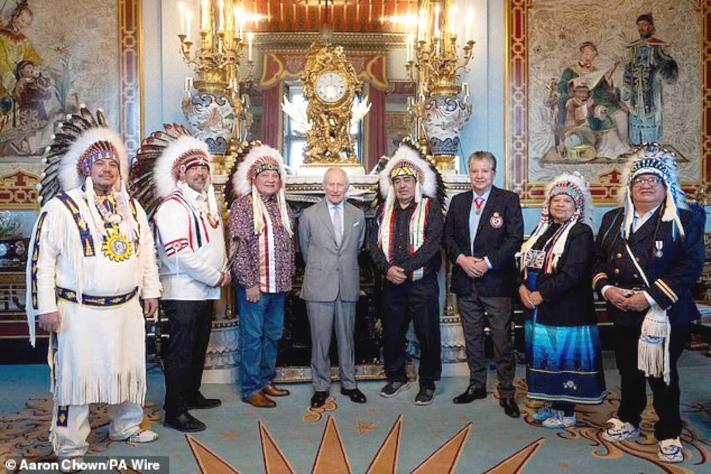Treaty 6 delegation meets with King Charles III in historic moment