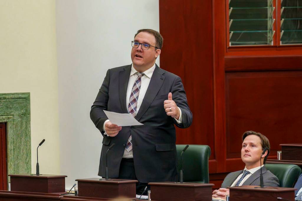 Assisted Living and Social Services Minister Jason Nixon says funding to modernize seniors housing is included in the proposed 2026-27 provincial budget. (File photo from the Alberta Legislative Assembly on Flickr)