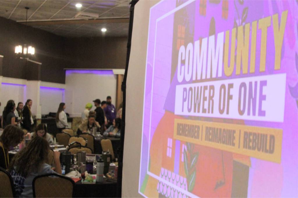 The annual CommUnity Power of One event was held at Baymont by Wyndham in Red Deer on Thursday, May 19. (Photo by Sean McIntosh/Advocate staff)